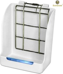 SunGrow Rabbit, Bunny & Guinea Pig Hay Feeder Rack Food Dispenser slide 2 of 6