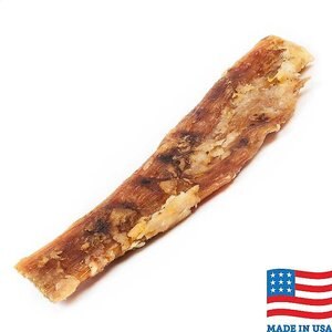 Bones & Chews Made in USA Crunchy Beef Strap Chews Dog Treat, 2 count