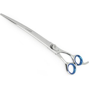 Laazar Pro Shear Curved Dog Grooming Scissors, 9-in