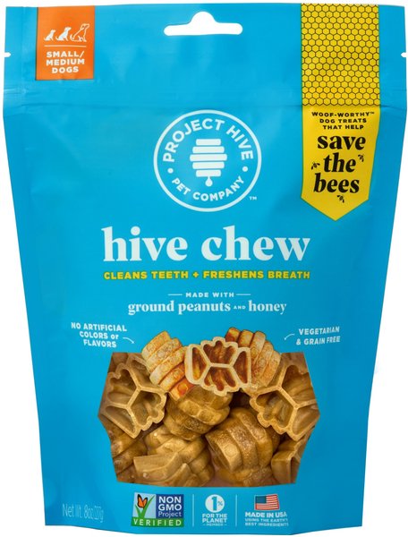 Project Hive Pet Company Chews Small Hard Chew Dog Treats, 8-oz bag slide 1 of 5