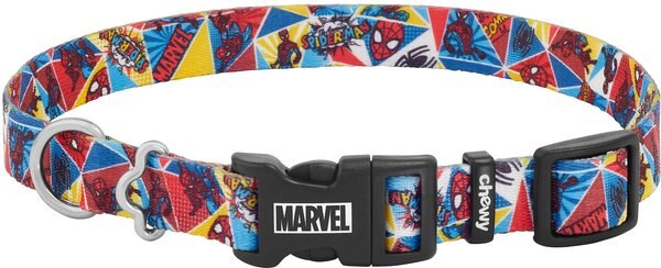 Marvel's Spider-Man Comics Dog Collar, MD - Neck: 14 - 20-in, Width: 3/4-in slide 1 of 5