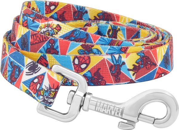 Marvel's Spider-Man Comics Dog Leash, SM - Length: 6-ft, Width: 5/8-in slide 1 of 5