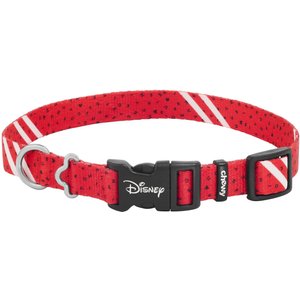 Mickey Mouse Streetwear Pattern Dog Collar, XS - Neck: 8 - 12-in, Width: 5/8-in