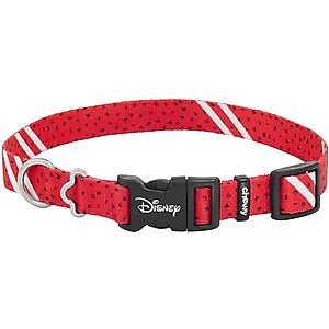 Mickey Mouse Streetwear Pattern Dog Collar, LG - Neck: 18 - 26-in, Width: 1-in