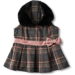 Hotel Doggy Emma Dog Dress, Oat Heather, Small