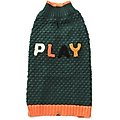Hotel Doggy Play Dog Sweater, Green Pastures, X-Small