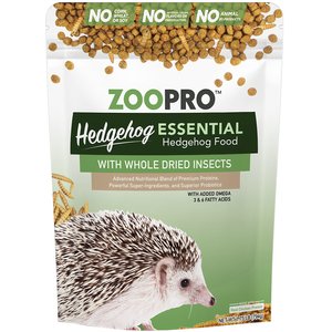 Exotic Nutrition ZooPro Hedgehog Essential Hedgehog Food, 1.75-lb bag