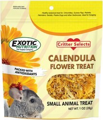 Exotic Nutrition Marigold Calendula Officinalis Flower Small Pet Treats, 1-oz bag