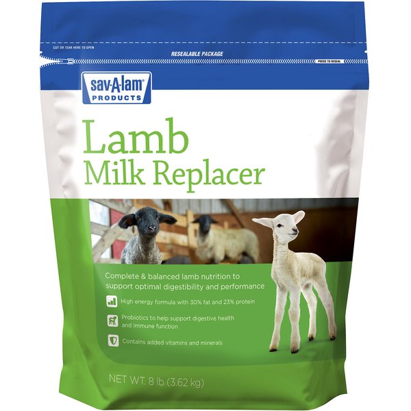 SAV-A-CAF Ultra 24 Multi Species Milk Replacer, 8-lb pouch - Chewy.com