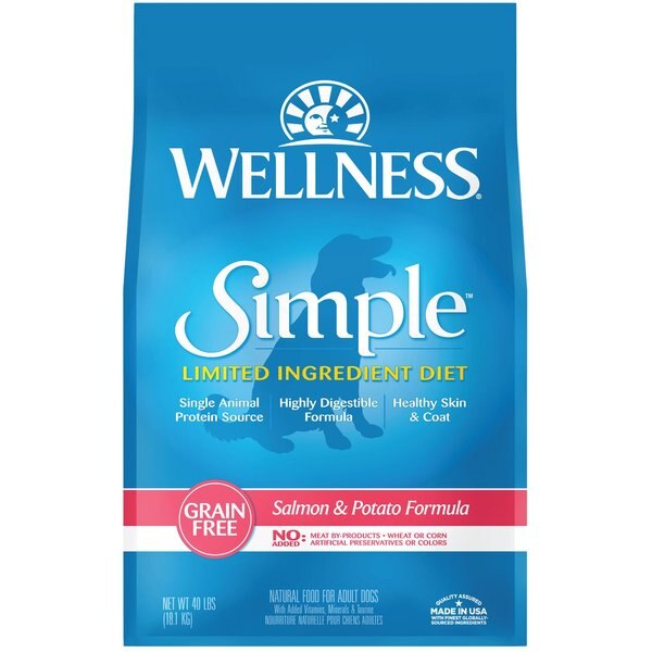 WELLNESS Simple Limited Ingredient Diet GrainFree Salmon & Potato