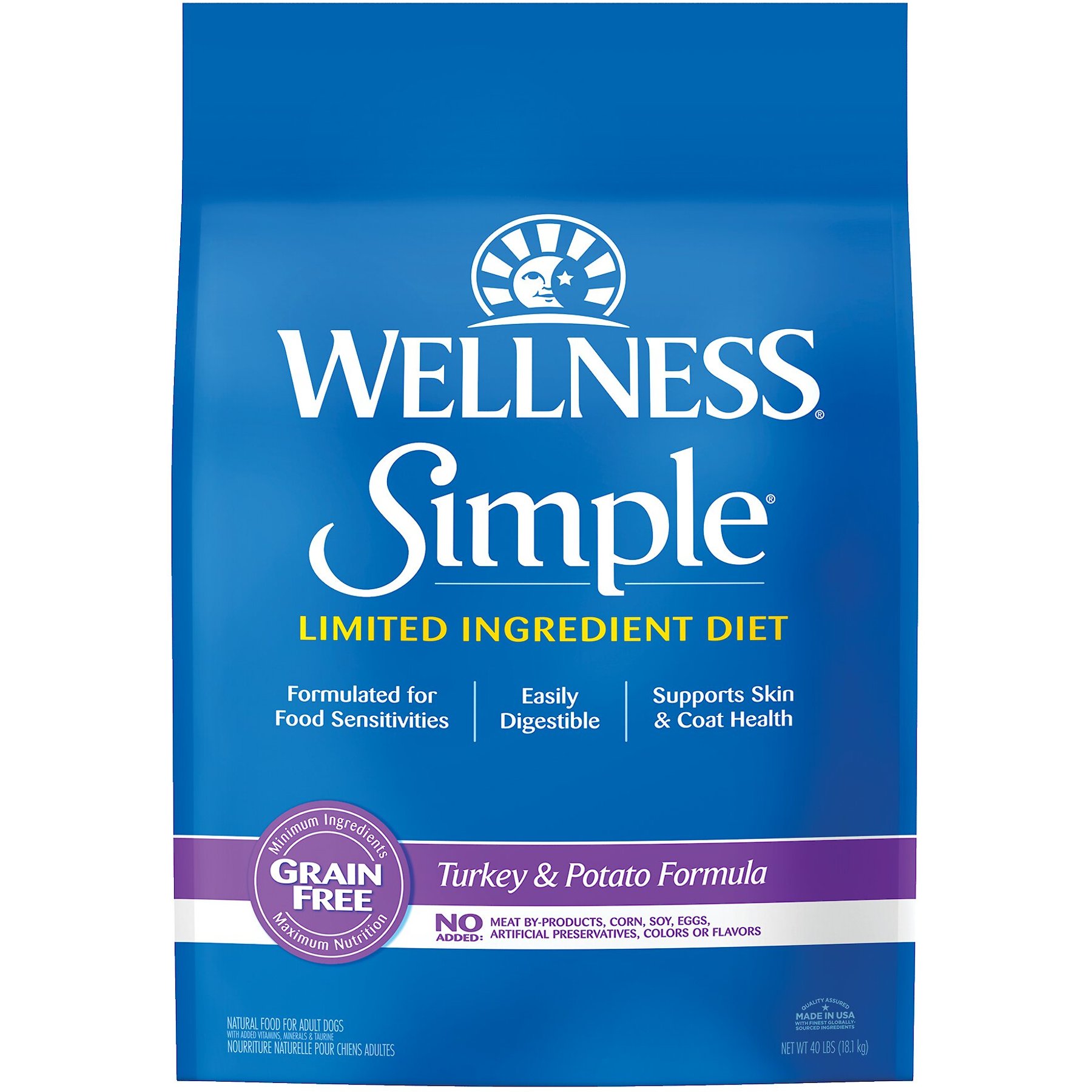 WELLNESS Simple Limited Ingredient Diet Grain Free Turkey