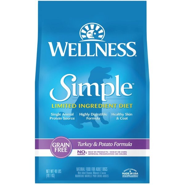 WELLNESS Simple Limited Ingredient Diet GrainFree Turkey & Potato