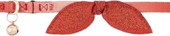 Frisco Holiday Hombre Cat Collar With Bow, Red, 8 to 12-in neck, 3/8-in wide slide 2 of 3
