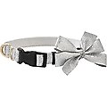 Frisco Glitter Dog Collar with Removeable Glitter Bow, Green, SM - Neck: 10-14-in, Width: 5/8-in