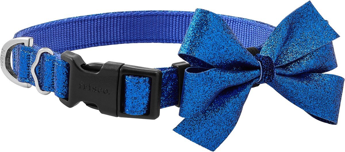 Frisco Blue Art Dog Collar