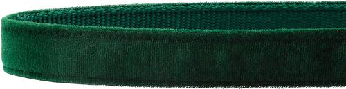 Show full view: Frisco Velvet Dog Collar With Removable Velvet Bow, Green, XS - Neck: 8-12-in, Width: 5/8-in slide 3 of 7