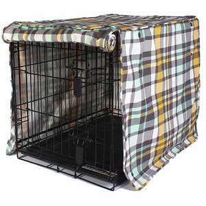 Molly Mutt Northwestern Girls Dog Crate Cover, 48-in