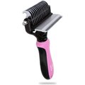Ozark Pet Dog & Cat Brush, Pink, Small