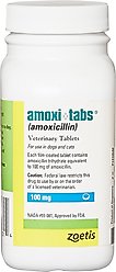 Amoxi-Tabs (Amoxicillin) Tablets for Dogs & Cats, 100-mg, 30 tablets