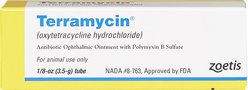 Terramycin Ophthalmic Ointment for Dogs, Cats & Horses (California Only), 3.5-g, bundle of 2 slide 2 of 5