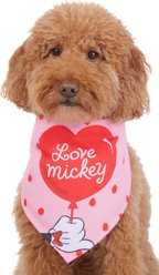 Disney Minnie Mouse "Love Mickey" Dog & Cat Bandana, X-Small/Small