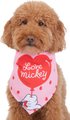 Disney Minnie Mouse "Love Mickey" Dog & Cat Bandana, X-Small/Small