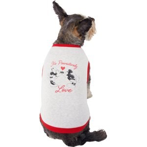 Disney Mickey & Minnie "It's Pawsitively Love" Dog & Cat T - Shirt, Large