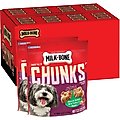 Milk-Bone Chock Full of Chunks with Turkey & Bacon Flavored Dog Treats, 32-oz bag, case of 2