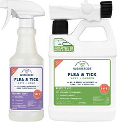 Wondercide Rosemary Home & Pet Flea & Tick Spray, 16-oz bottle & Wondercide Yard & Garden Flea & Tick Spray, 32-oz bottle