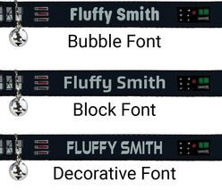 Buckle-Down Star Wars Darth Vader Utility Belt Bounding Personalized Breakaway Cat Collar with Bell slide 2 of 2