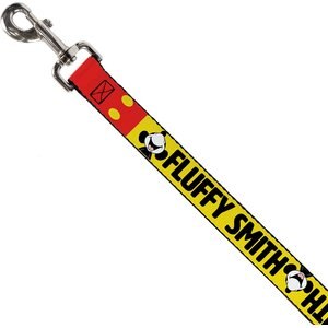 Buckle-Down Disney Mickey Smiling Up Pose Personalized Dog Leash