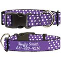 Buckle-Down Disney Minnie Mouse Ears Personalized Dog Collar, Medium