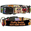 Buckle-Down Disney Muppets Faces Close-Up Personalized Dog Collar, Large