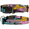 Buckle-Down Disney Nightmare Before Christmas Sally Dress Patchwork Personalized Dog Collar, Large