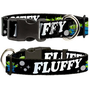 Buckle-Down Disney Toy Story 3 Aliens OOOOOHHH Personalized Dog Collar, Large
