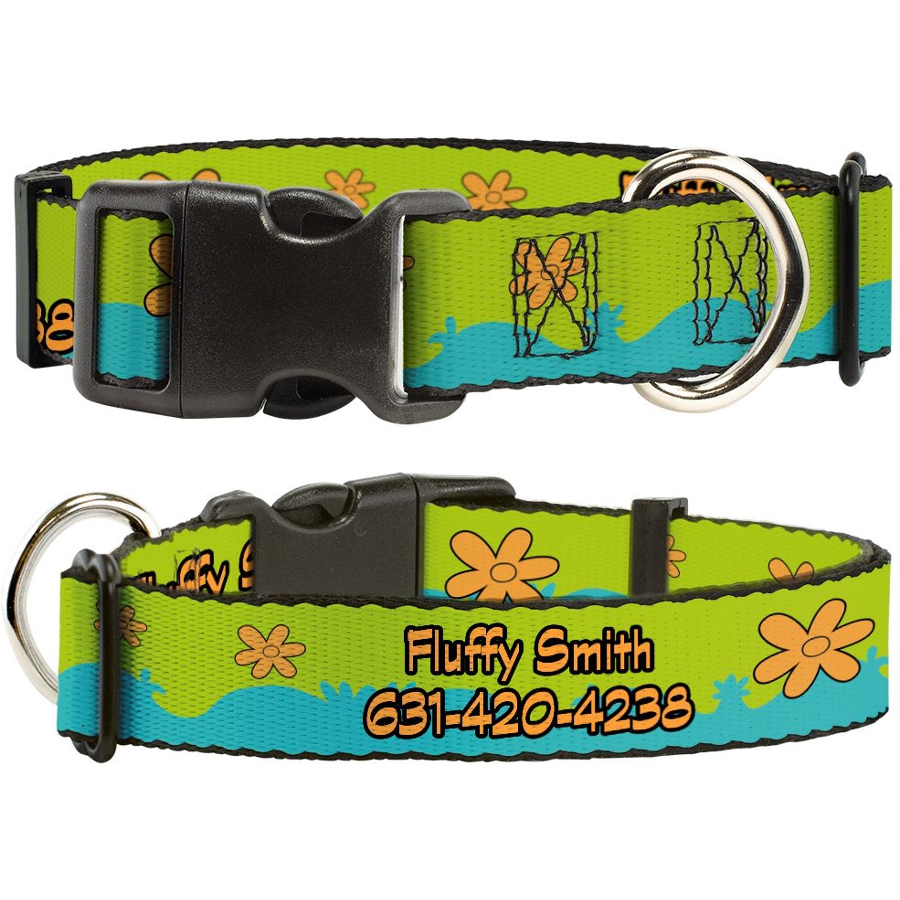 Personalized scooby doo dog fashion tag