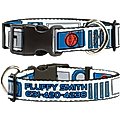 Buckle-Down Star Wars R2-D2 Bounding Parts Personalized Dog Collar, Large