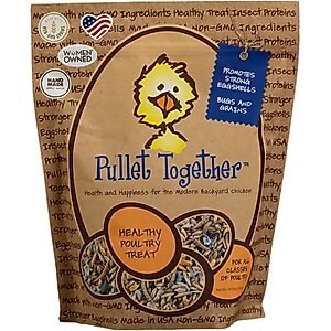 Treats for Chickens Pullet Together Poultry Treat, 29-oz bag