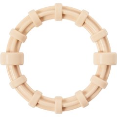 Frisco Ring Tough Nylon Chew Dog Toy, Chicken Flavor, Small/Medium