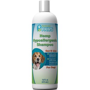 Particular Paws Hemp Hypoallergenic Oat & Aloe Dog Shampoo, 16-oz bottle