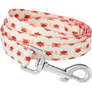 Frisco Fantastic Foxes Dog Leash, MD - Length: 6-ft, Width: 3/4-in