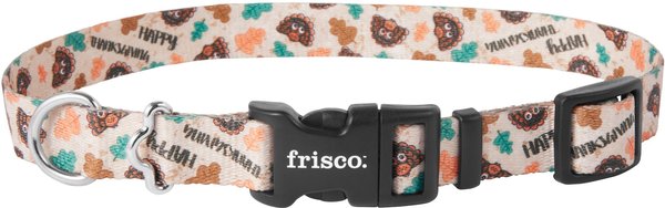 Frisco Thanksgiving Turkey Dog Collar, XS - Neck: 8 – 12-in, Width: 5/8-in slide 1 of 5