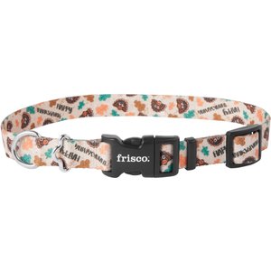 Frisco Thanksgiving Turkey Dog Collar, XS - Neck: 8 – 12-in, Width: 5/8-in