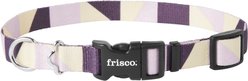 Frisco Purple Colorblock Dog Collar, SM - Neck: 10 – 14-in, Width: 5/8-in