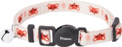 Frisco Fantastic Foxes Cat Collar, 8 to 12-in neck, 3/8-in wide