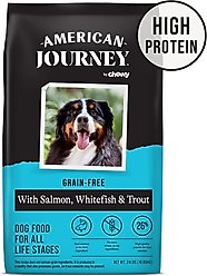 American Journey Grain-Free with Salmon, Whitefish & Trout Dry Dog Food, 24-lb bag