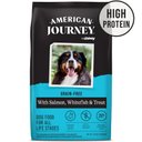 American Journey Grain-Free with Salmon, Whitefish & Trout Dry Dog Food, 24-lb bag
