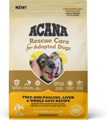 ACANA Rescue Care for Adopted Dogs Poultry Sensitive Digestion Dry Dog Food, 4-lb bag