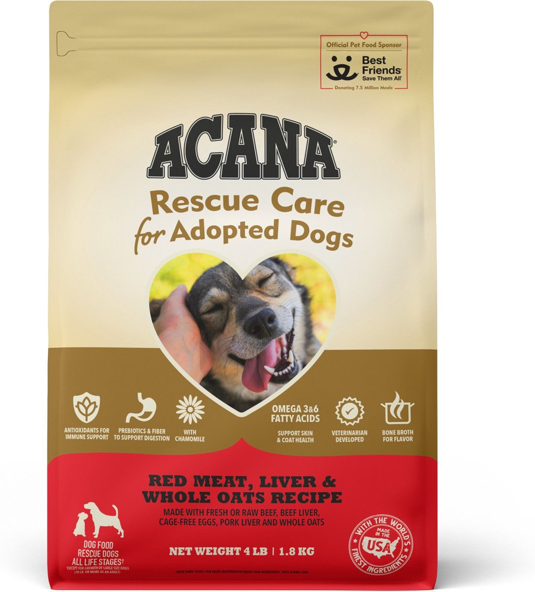 Acana kibble outlet size