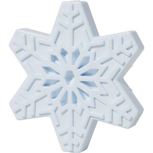 Frisco Holiday Nylon Snowflake Dog Chew Toy, Peanut Butter Flavor, Medium